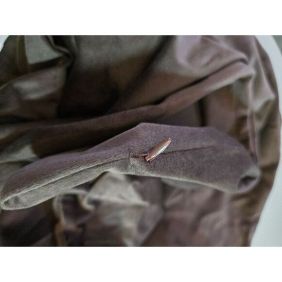 Dezene soft Brown Polyester micro suede Throw Pillow Covers 18x18 Inch Set Of 2 - Picture 4 of 4